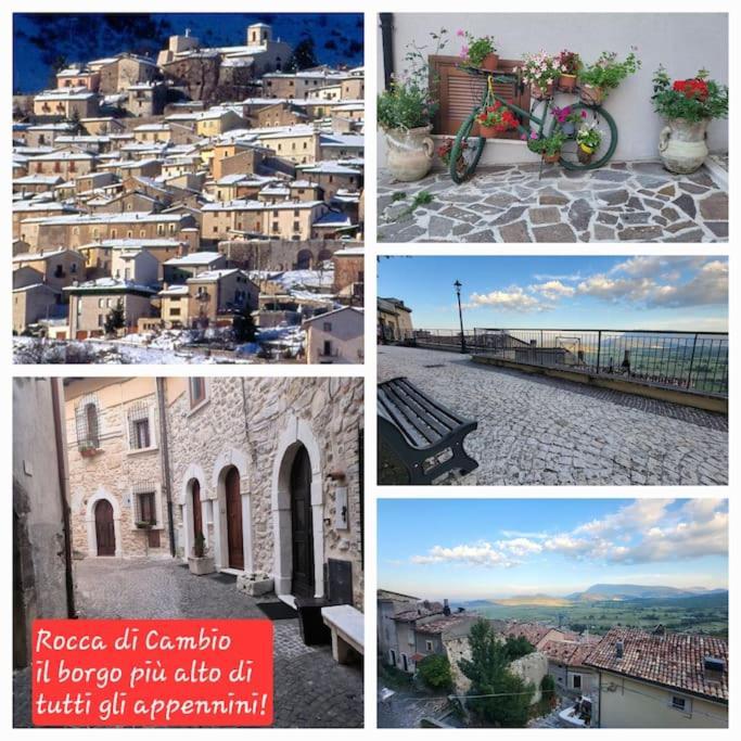 Attico E Super Attico Panoramico Lejlighed Rocca di Cambio Eksteriør billede